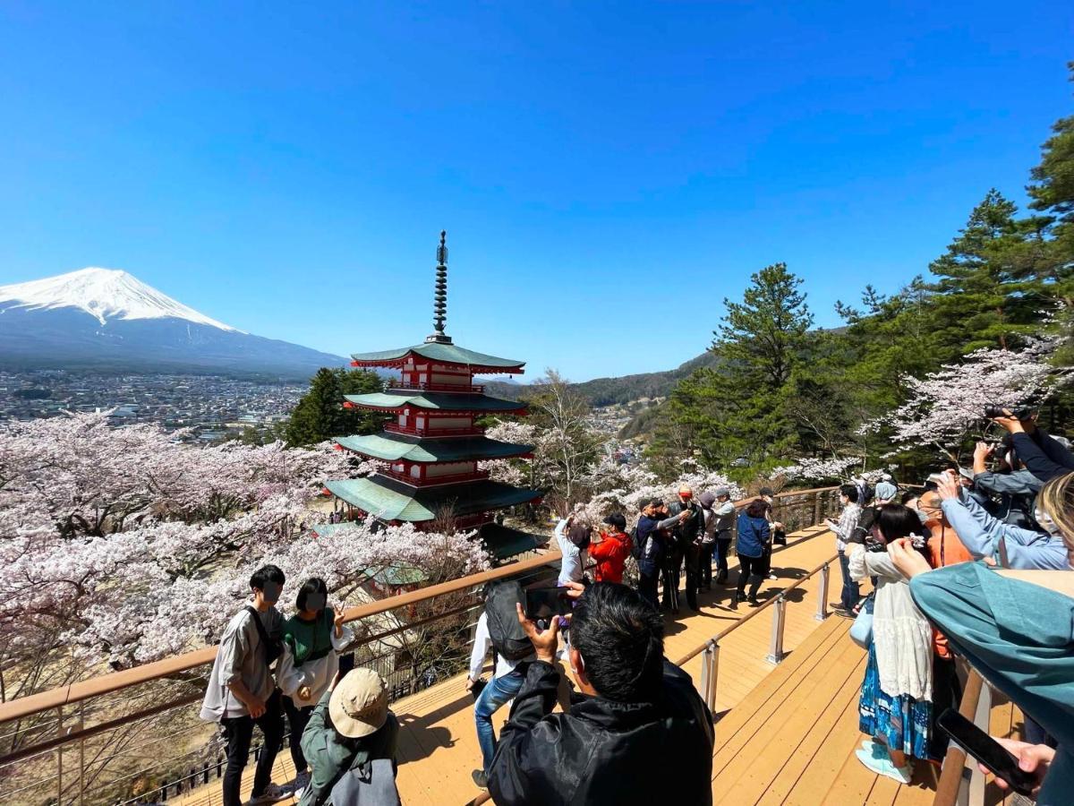 富士山金魚 Fujisan Kingyo Villa Fujikawaguchiko Exterior photo
